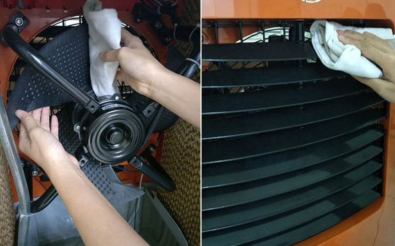 Quạt điều hòa kêu to do cánh đảo gió kêu lạch cạch thì nên xử lý thế nào