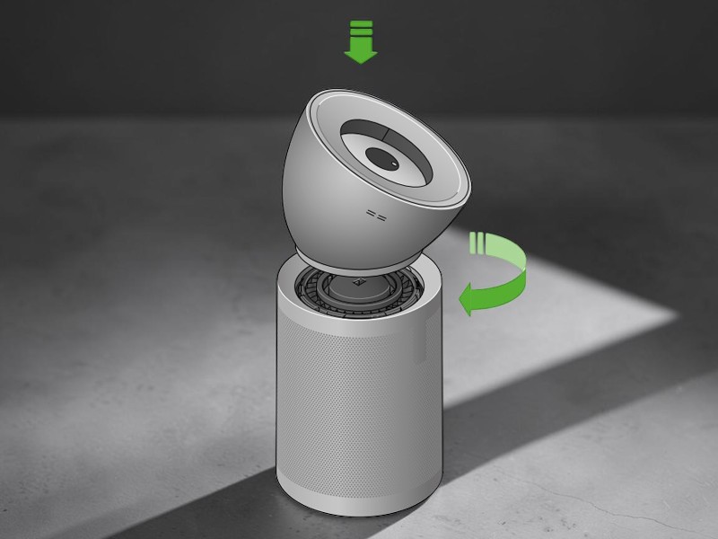 Hướng dẫn lắp ráp máy lọc không khí Dyson Big+Quiet Formaldehyde