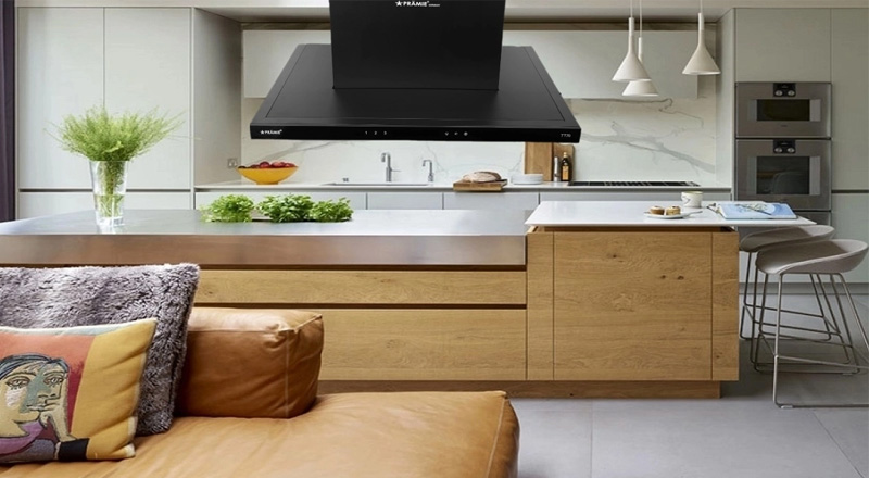 Máy hút mùi Pramie không gây ảnh hưởng đến sinh hoạt