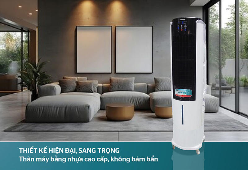 Máy làm mát không khí Sunhouse SHD7737 sở hữu thiết kế tinh tế