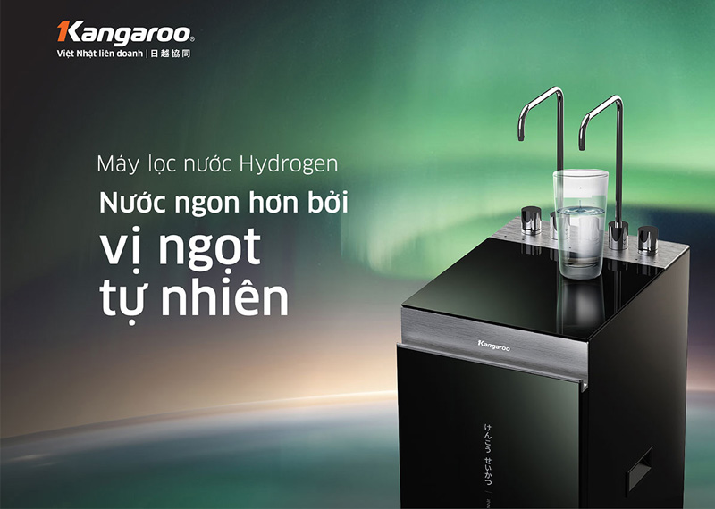 Máy Lọc Nước Kangaroo Sumire Hydrogen KG11A16 có 3 chế độ nước