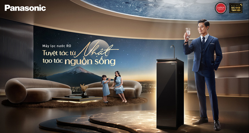 Máy Lọc Nước RO Panasonic TK-CA813F-VN đảm bảo cung cấp đủ nước tinh khiết