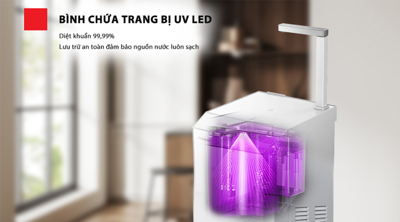 Máy lọc nước Toshiba tích hợp nhiều công nghệ tiên tiến