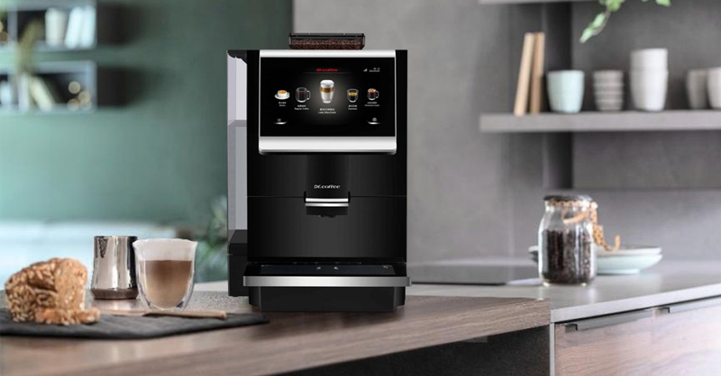 Máy Pha Cà Phê Tự Động Dr.Coffee C12-B nổi bật với thiết kế hiện đại