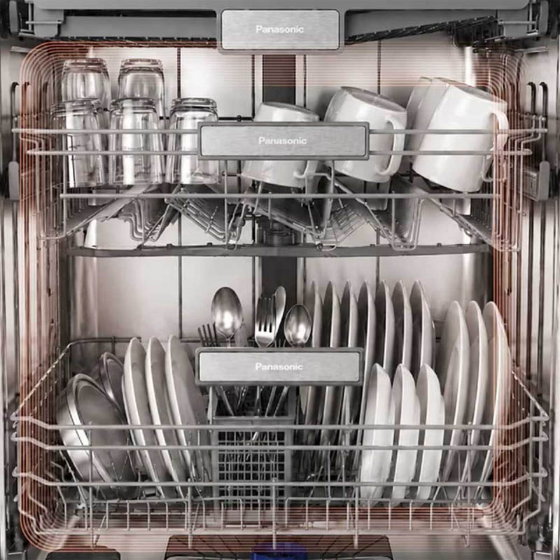 Máy Rửa Chén Độc Lập Panasonic NP-6X4MSEVN 15 Bộ