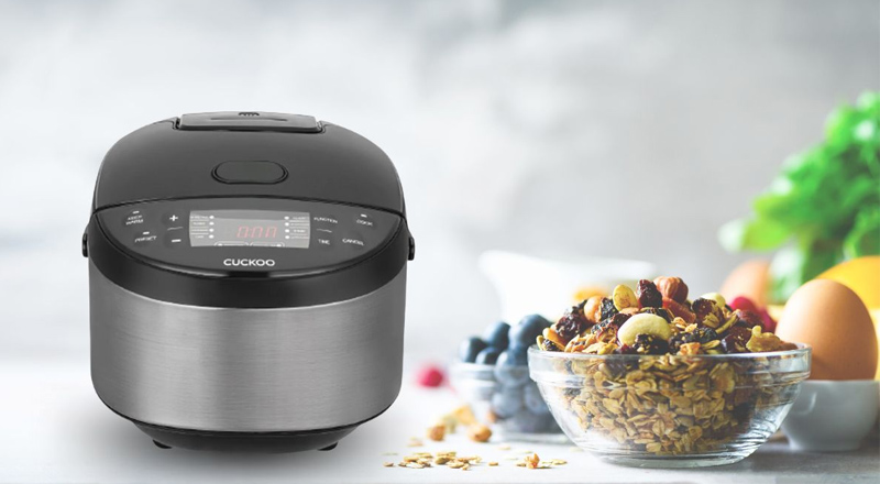 Nồi Cơm Điện Tử Cuckoo CR-0680F có thiết kế hiện đại