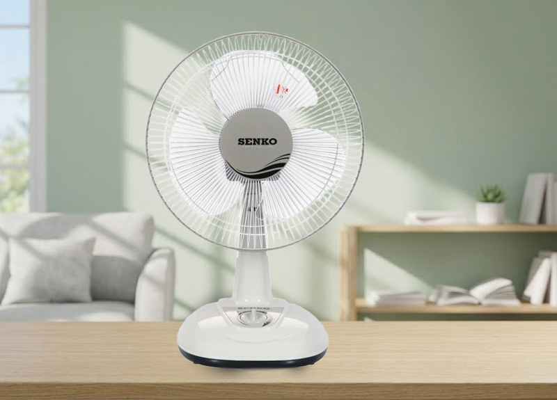Quạt bàn Senko B1213 - Kem Nâu