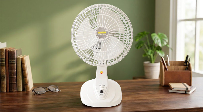 Quạt bàn Yanfan B202 gây ấn tượng với thiết kế nhỏ gọn