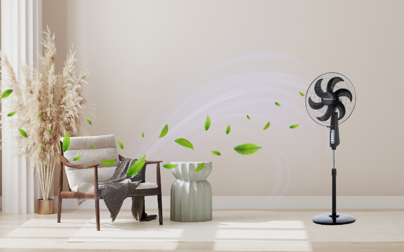 Quạt Đứng Kangaroo KGEF06SM có công suất 90W