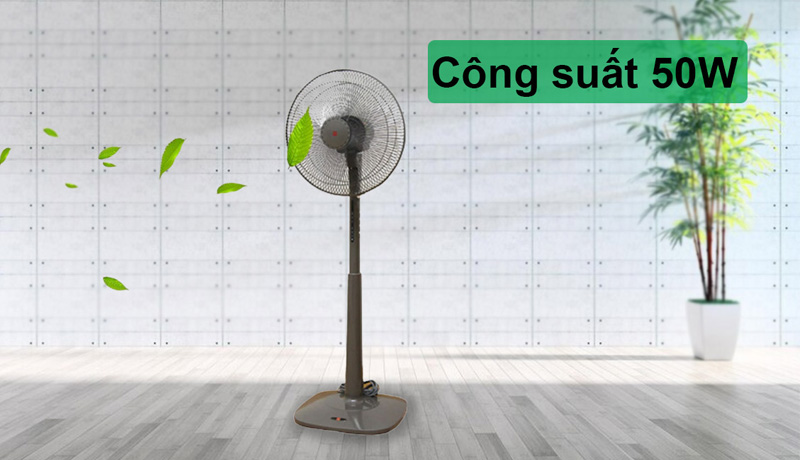 Quạt đứng KDK M40K tích hợp chế độ gió thường và gió tự nhiên
