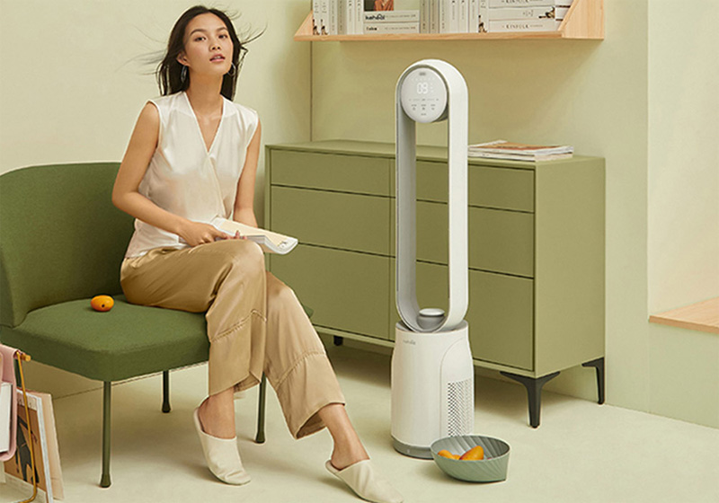 Nên cân nhắc Quạt Không Cánh Kết Hợp Lọc Không Khí Keheal A4