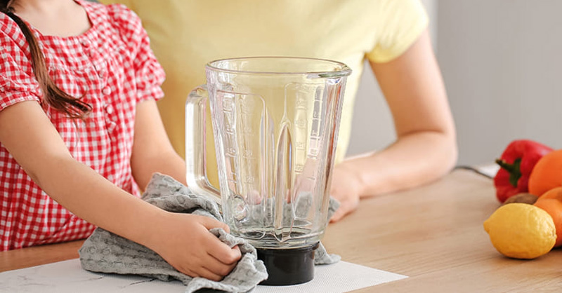 Vệ sinh máy xay sinh tố ngăn ngừa vi khuẩn và nấm mốc phát triển