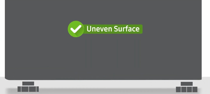 Điều chỉnh lại chân đế máy giặt Samsung sao cân bằng