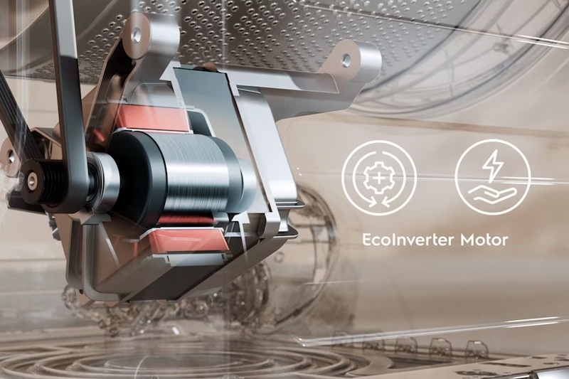 Máy giặt sấy Electrolux vận hành êm ái, bền bỉ và tiết kiệm điện