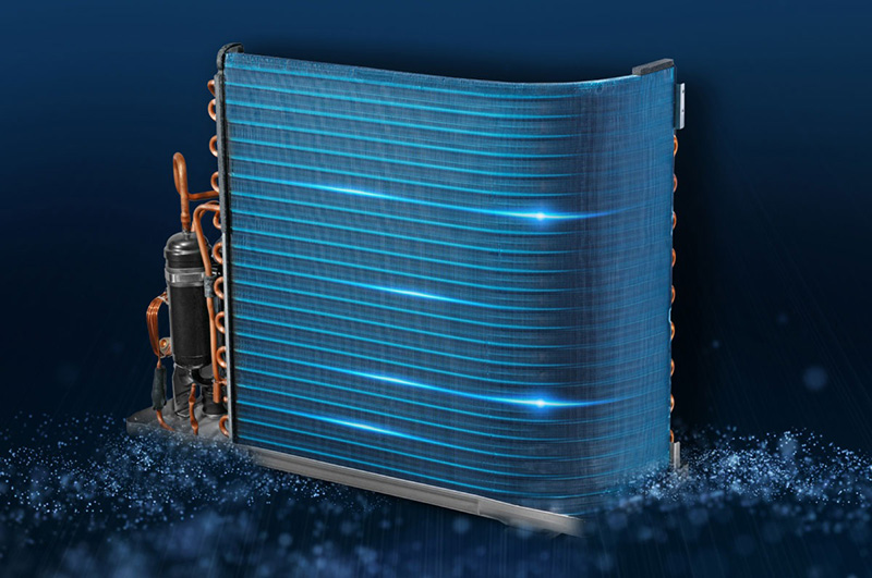 Dàn tản nhiệt xanh giúp tăng độ bền và khả năng chống chịu môi trường