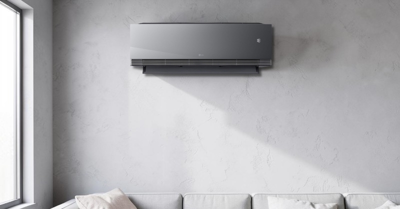 Máy lạnh LG IAC18B1 màu đen
