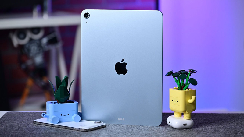 Đánh giá iPad Air M4 về khả năng chụp ảnh
