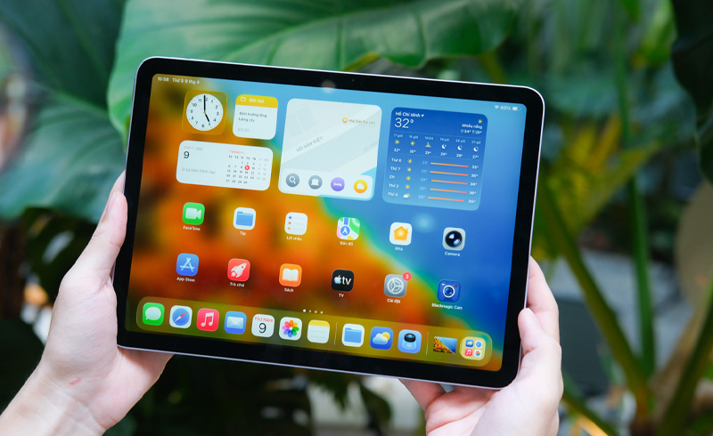 Đánh giá iPad Air M4 về màn hình