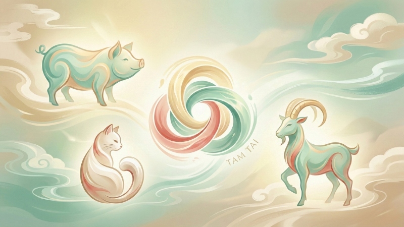 Ba tuổi phạm hạn tam tai năm 2026 Bính Ngọ là Hợi Mão Mùi