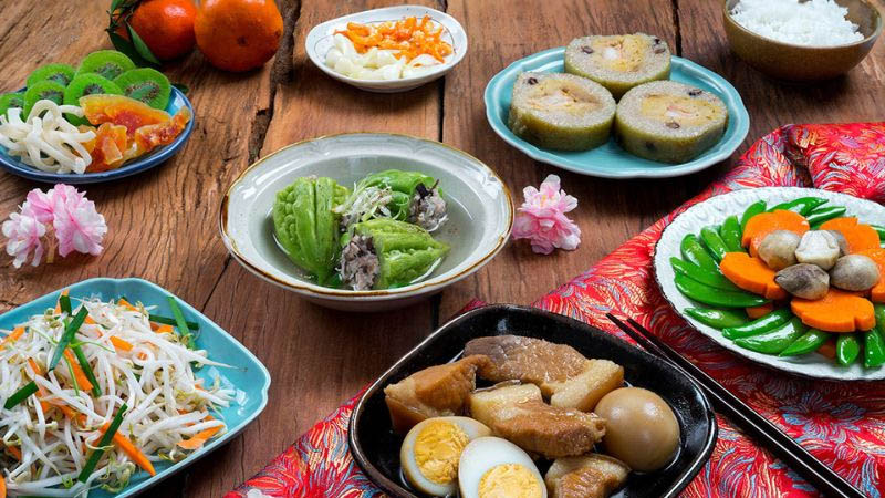 Mâm cơm tất niên miền Nam có gì