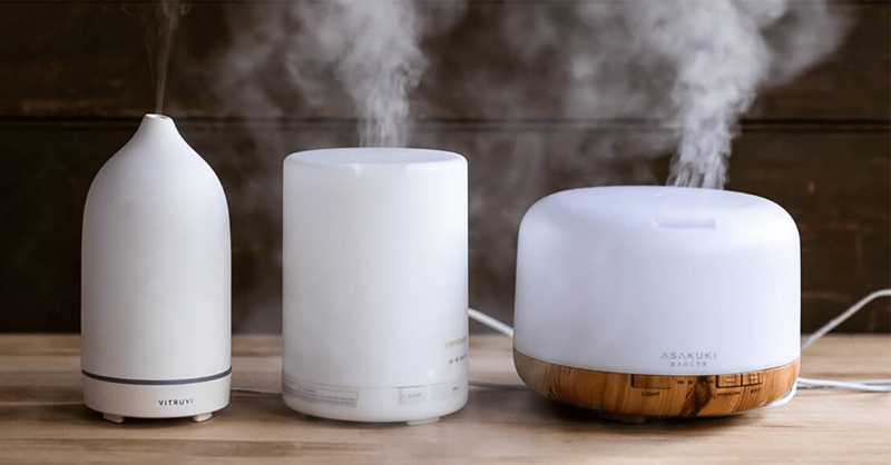 Máy khuếch tán tinh dầu lan tỏa hương thơm dịu nhẹ