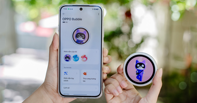 Hướng dẫn cách sử dụng OPPO Bubble