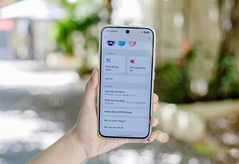 Tùy chỉnh OPPO Bubble để có trải nghiệm thú vị