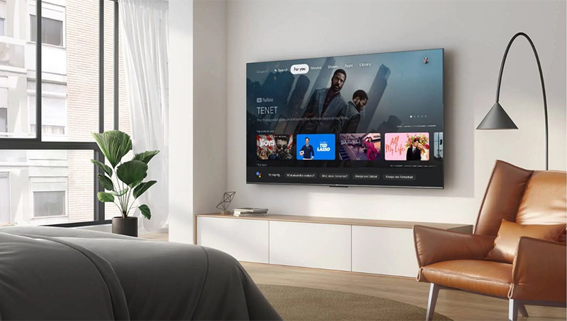Hệ điều hành Google TV thông minh, dễ sử dụng