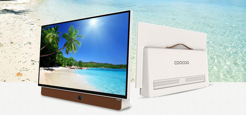 Tivi xách tay di động Full HD Coocaa 24 Inch 24LP6000G