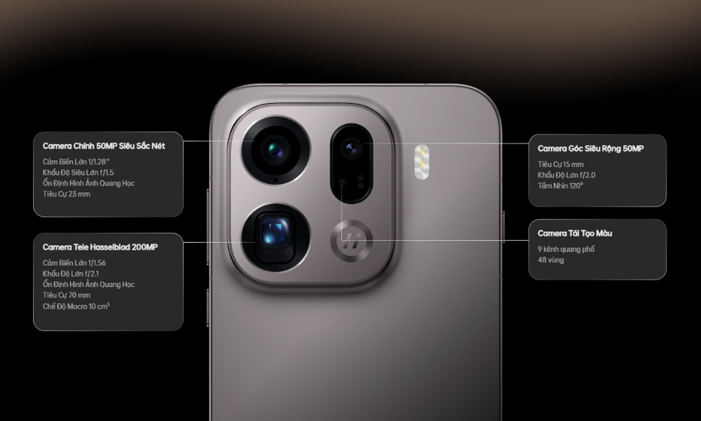 Camera OPPO Find X9 Pro 16GB 512GB