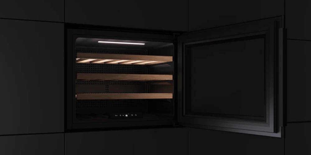 Tủ Ướp Rượu Teka RVI 10024 GBK có cửa kính 2 lớp màu