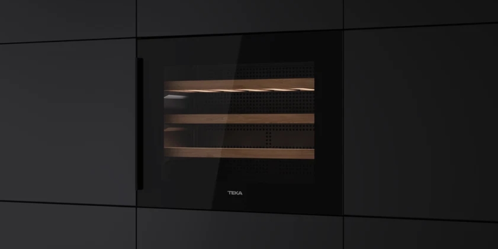 Tủ Ướp Rượu Teka RVI 10024 GBK có hệ thống chống rung