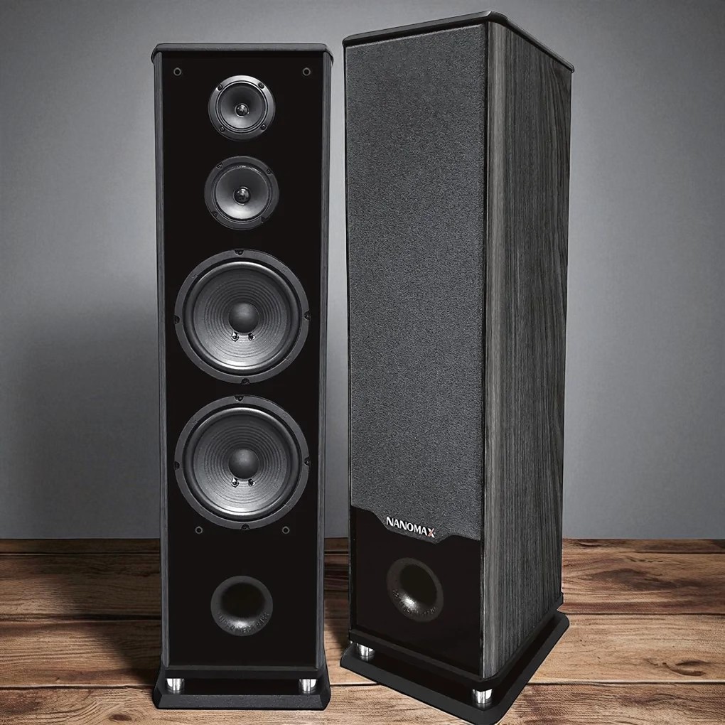 Loa Nanomax S-682 sở hữu thiết kế đứng hiện đại