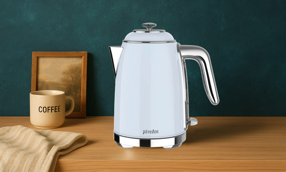 Ấm Đun Siêu Tốc Paveden PKT-1718BL trang bị bộ điều khiển Otter