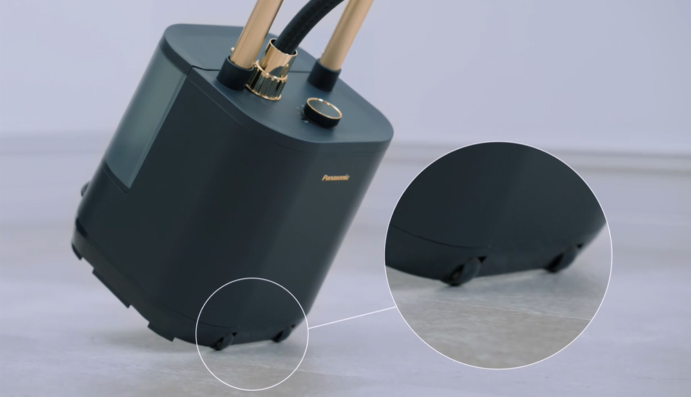 Bánh xe di chuyển linh hoạt, tiện lợi