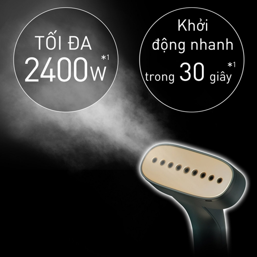 Bàn Ủi Hơi Nước Đứng NI-GWG090GRA làm nóng nhan