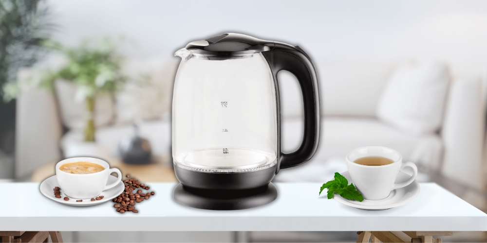 Bình Đun Siêu Tốc Thủy Tinh Simplehome HHB1792 1.7 Lít thanh lịch