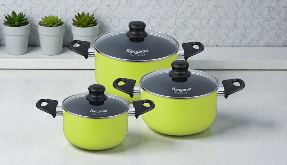 Bộ Nồi Nhôm Kangaroo KG993MX