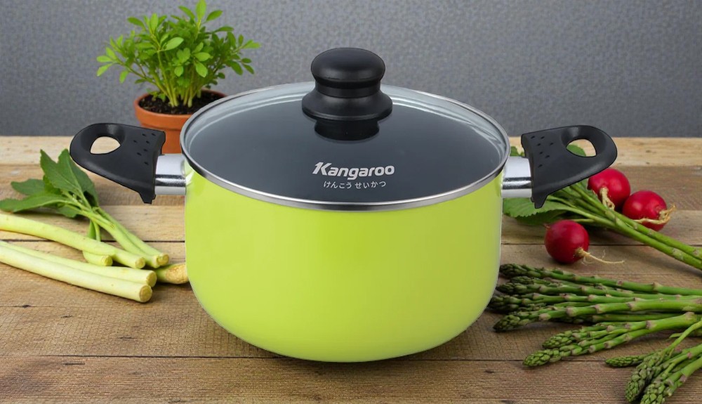 Bộ Nồi Nhôm Kangaroo KG993MX tương thích nhiều loại bếp