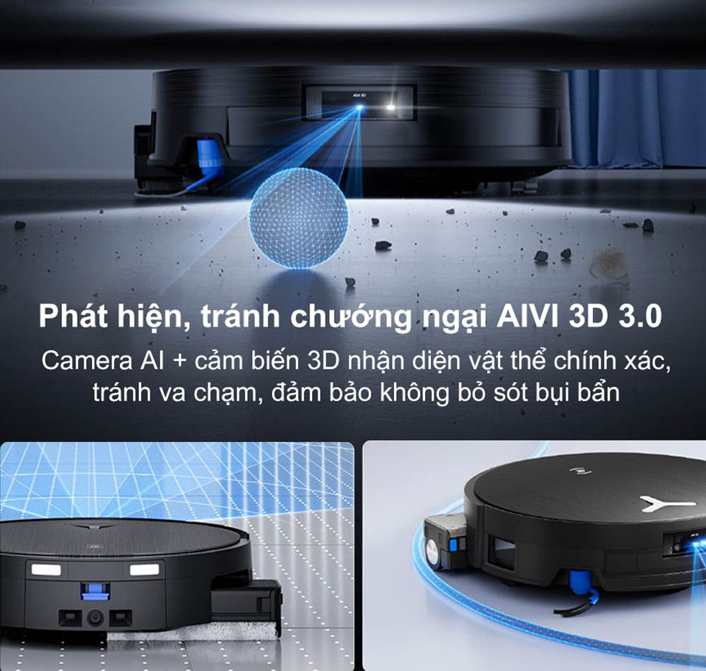 Camera AI kết hợp cảm biến điều hướng AIVI 3D 3.0