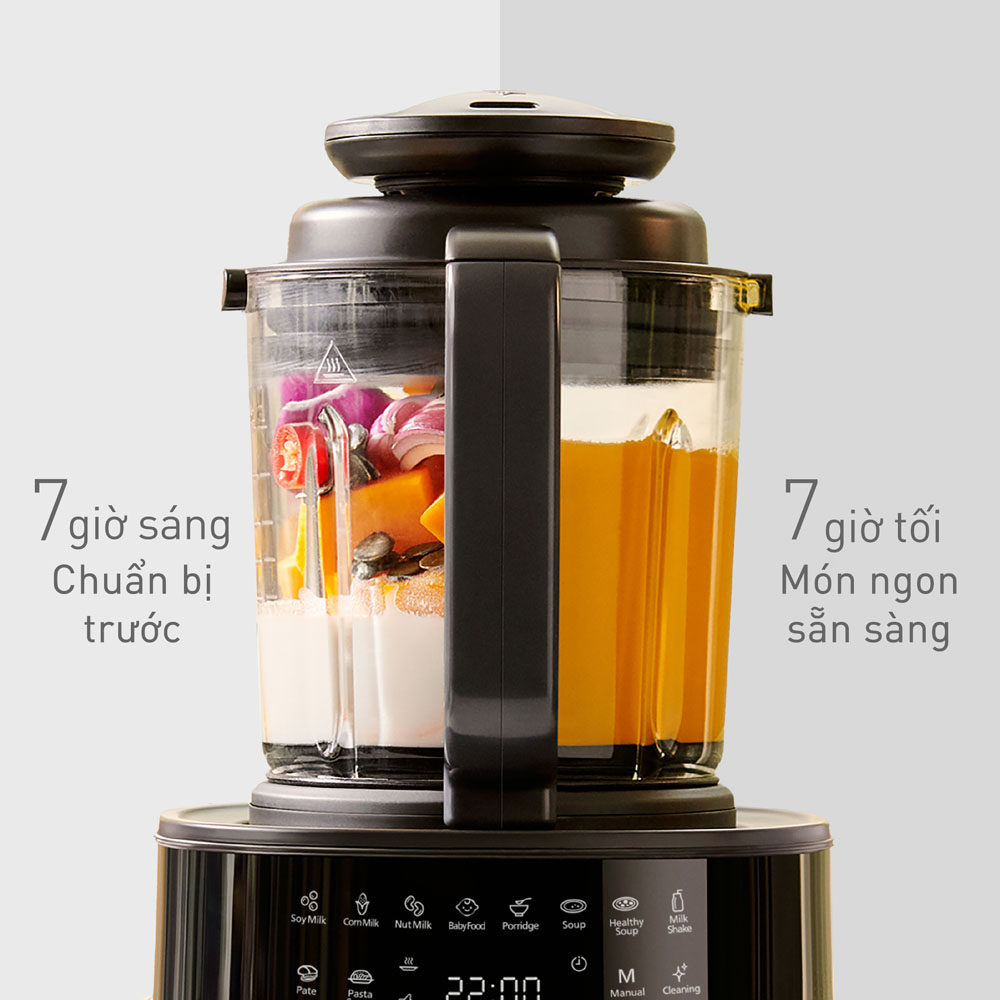 Chức năng Hẹn giờ nấu lên phù hợp cho người dùng bận rộn