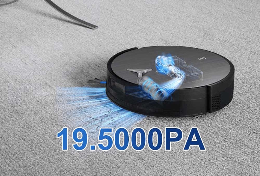 Hệ thống BLAST có lực hút mạnh mẽ 19.500Pa