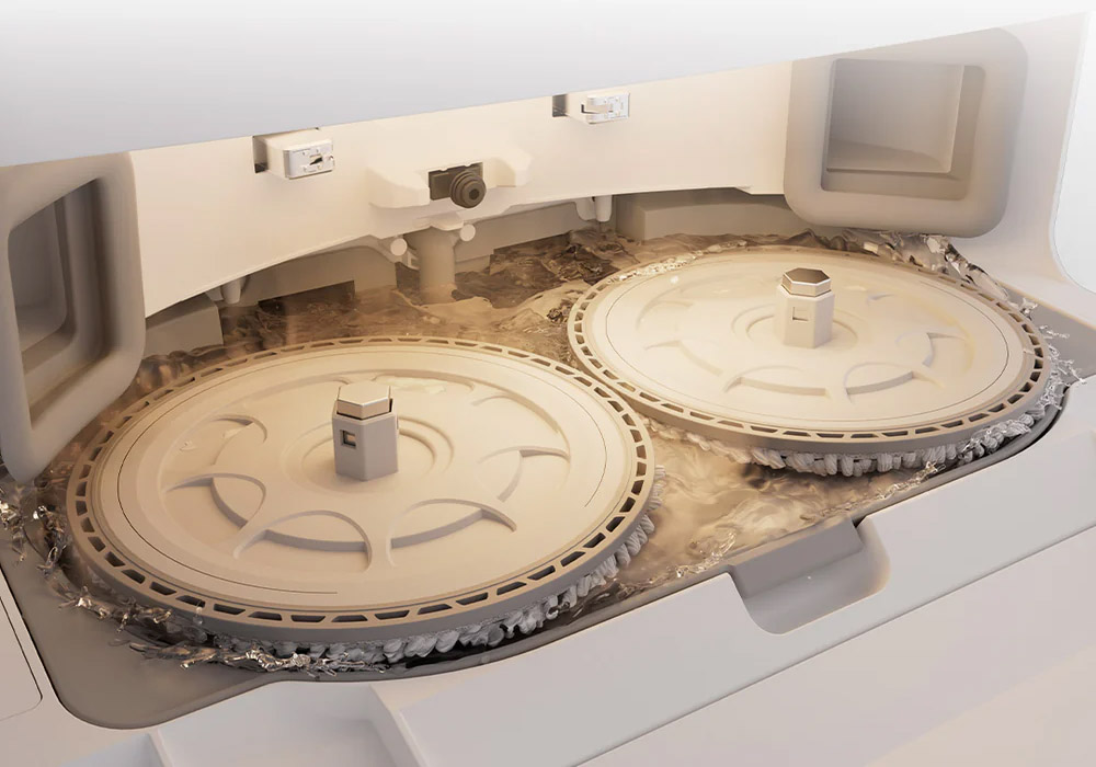 Công nghệ giặt giẻ với nước nóng 75oC loại bỏ vết bẩn cứng đầu