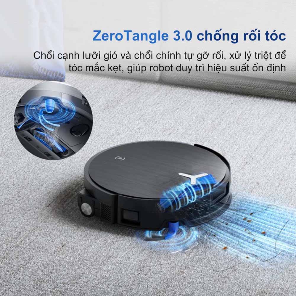 Ecovacs Deebot X11 Pro Omni tích hợp công nghệ ZeroTangle 3.0