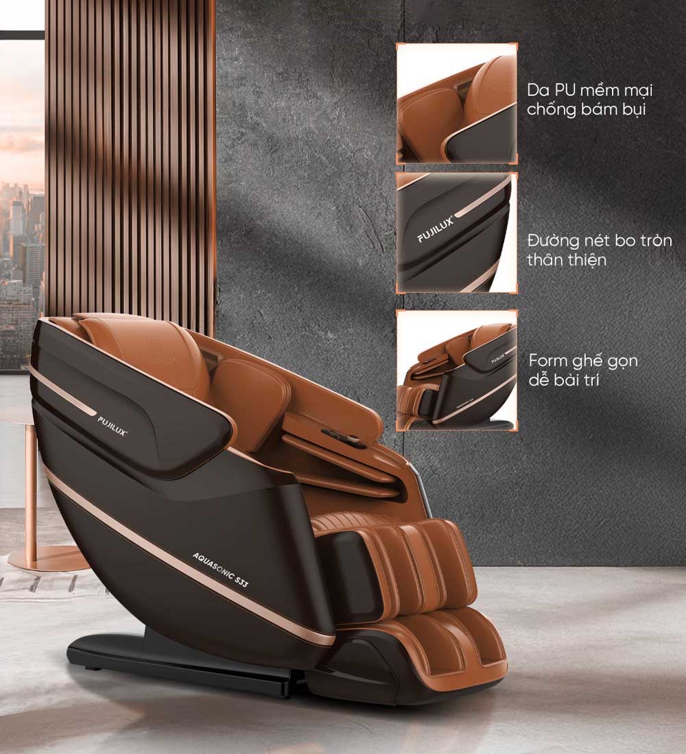 Ghế Massage FujiLux AquaSonic S33