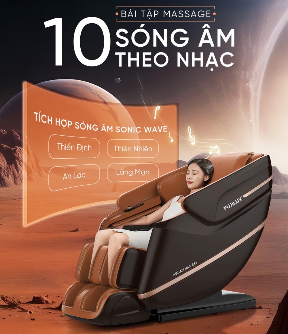 Sóng âm Sonic Wave mang đến nhiều chế độ
