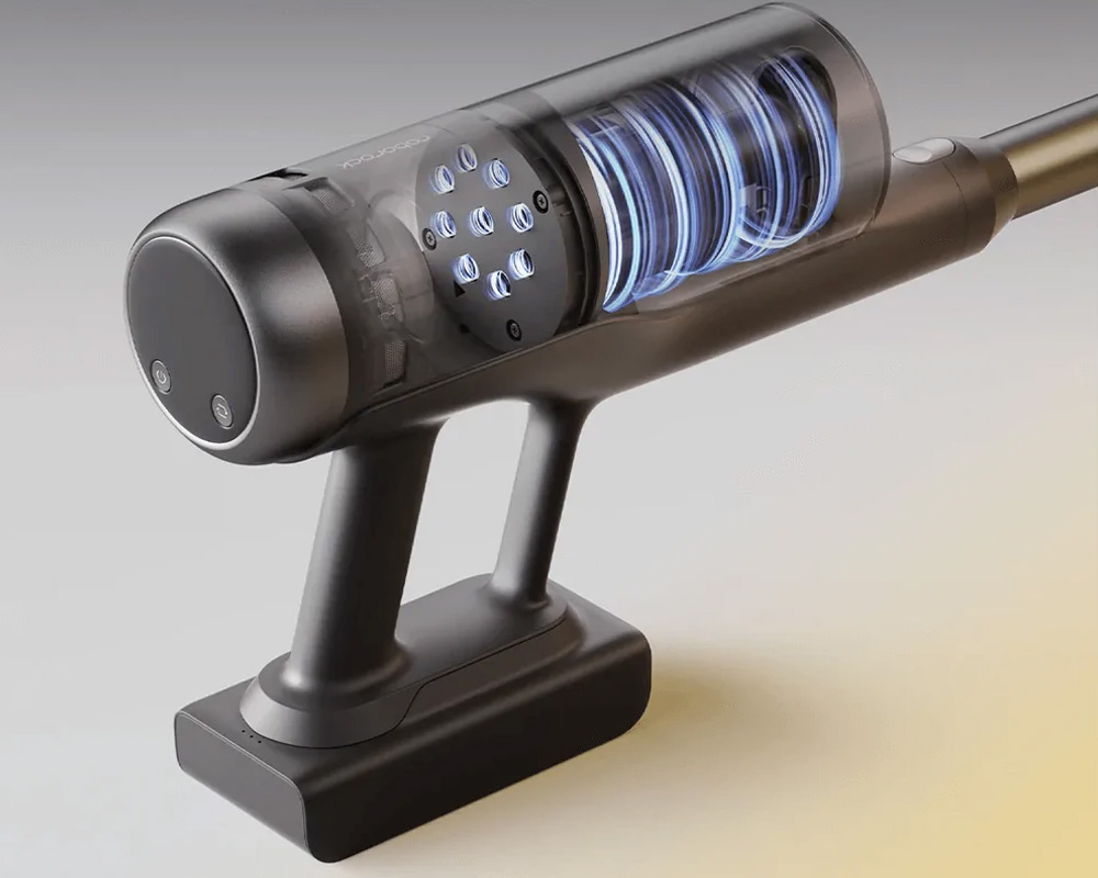 Hệ thống tách bụi 9-cyclone có khả năng phân tách bụi và rác hiệu quả