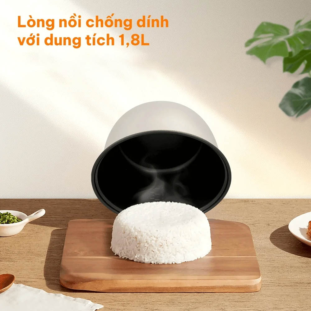 Nồi Cơm Điện Comet CM8015 trang bị lòng nồi hợp kim nhôm