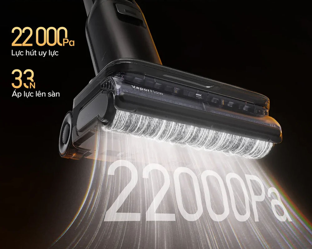 Máy Hút Bụi Cầm Tay Roborock F25 Ultra loại bỏ bụi bẩn cứng đầu