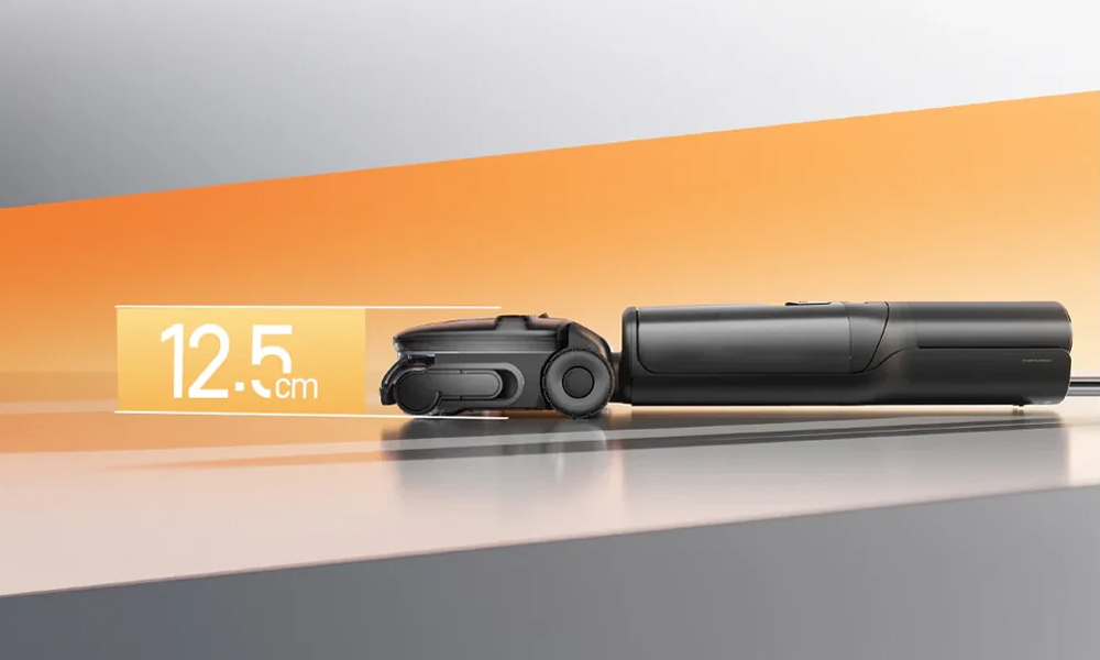 Máy Hút Bụi Cầm Tay Roborock F25 Ultra có thân máy mỏng chỉ 12.5cm